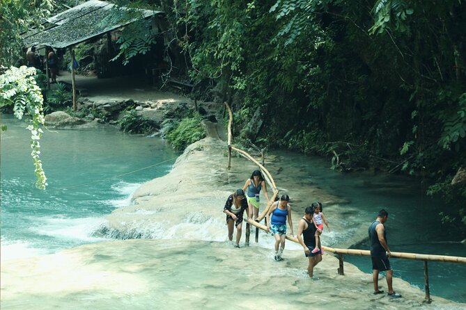 Tour to Copalitilla Magical Waterfalls from Huatulco with admission included - The guides make the wet route easier