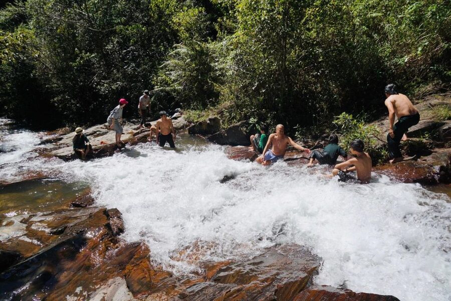 Trekking to Hidden Waterfall & Sturgeon Farm for dog-lovers - Coffee among the Da Lat plantations