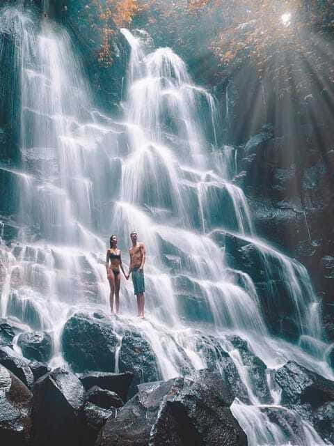 Ubud: 4 Waterfalls Tour with Private Driver - Lunch breaks up the water and walking