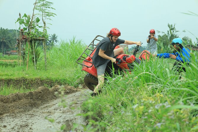 Ubud ATV Quad Bike through river, Jungle, waterfall & rice fields - Riding through Ubud’s rough countryside