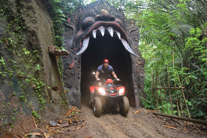 Ubud ATV Quad Bike through river, Jungle, waterfall & rice fields - What happens at Dadi Bali Adventures