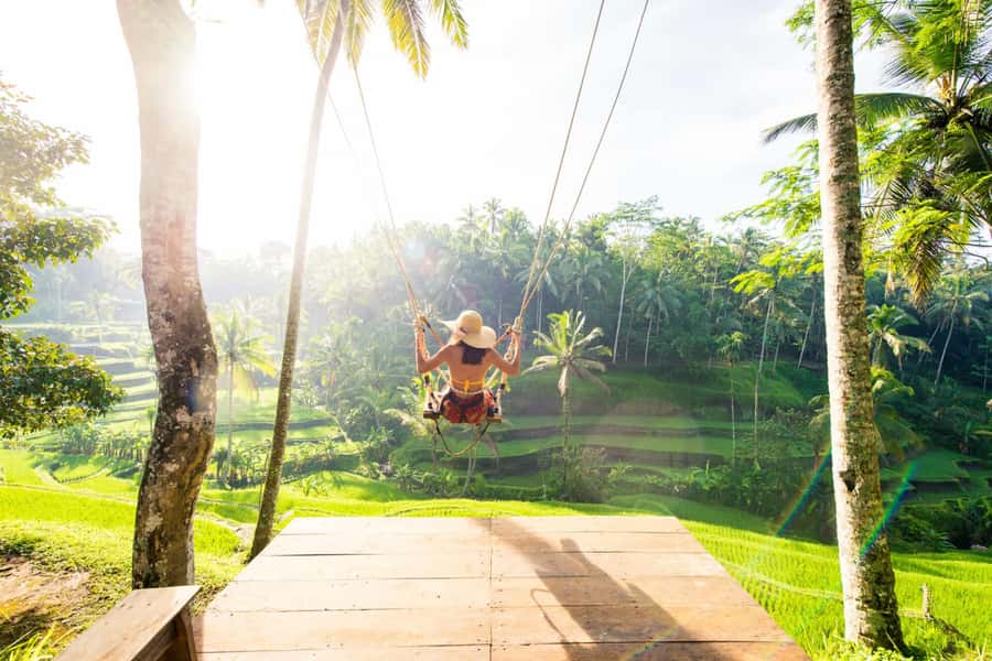 Ubud: Gorilla Face Quad Bike, Jungle Swing, Waterfall & Meal - Gorilla Face ATV: mud, villages, and jungle tracks