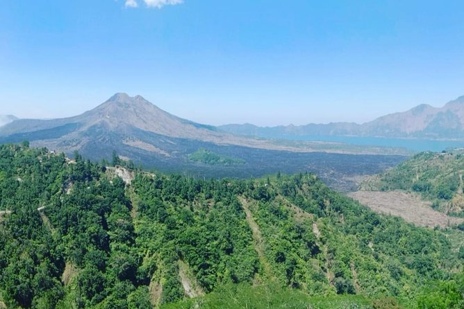 Ubud Hot Springs and Waterfall Private Guided Tour - Lunch with Mount Batur and Lake Batur