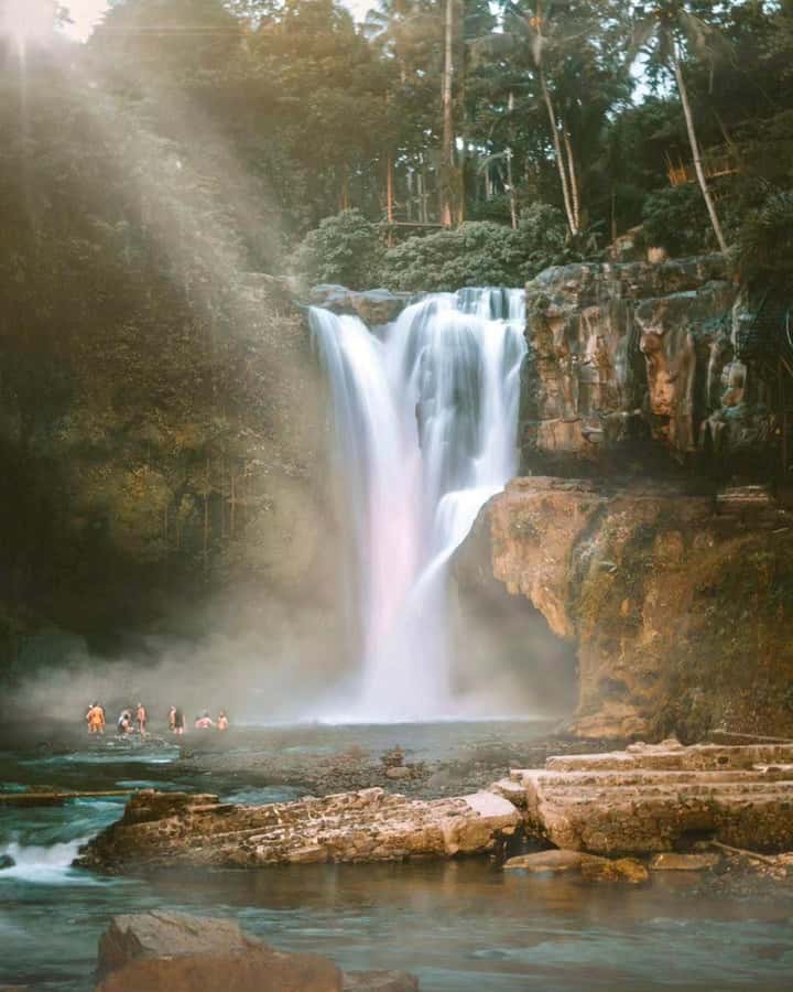 Ubud: Private Scenic Waterfalls and Rice Terraces Tour - Tukad Cepung: the most unusual setting