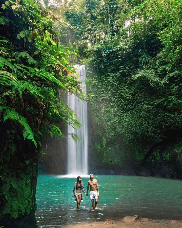 Ubud: Private Scenic Waterfalls and Rice Terraces Tour - Tibumana Waterfall: a calm first stop
