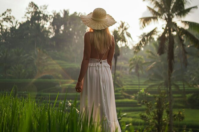 Ubud Tour with Monkey Forest Waterfalls Temples and More - Reading the geometry of Tegalalang Rice Terrace