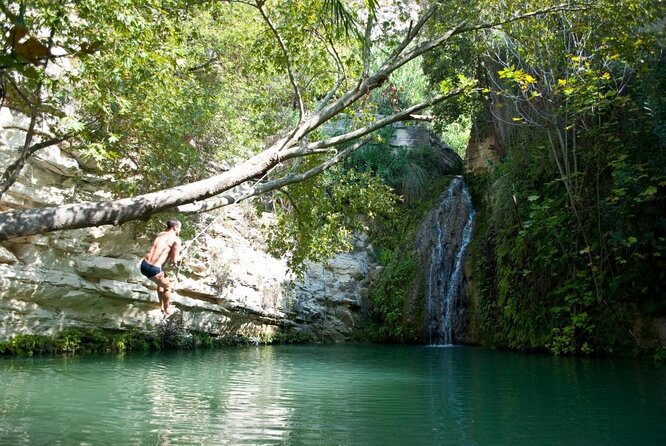 Value for money Quad & Buggy Tour to Lara Bay and Adonis Falls - Adonis Baths: the cold reward at the end