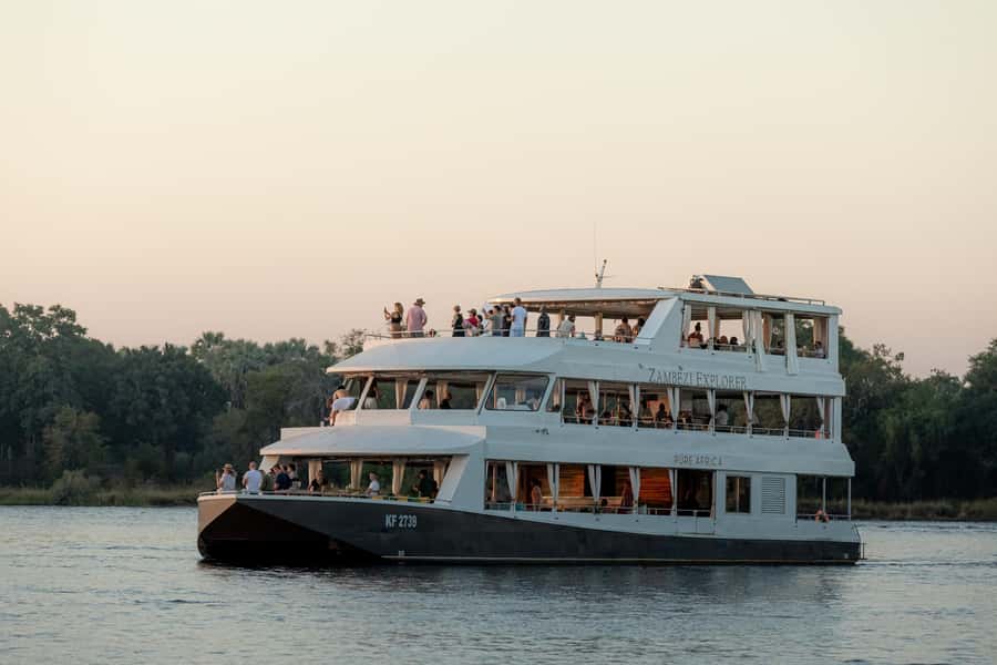 Victoria Falls: 2-Hour Luxury Zambezi River Sunset Cruise - Choosing between the Luxury Deck and Signature Deck