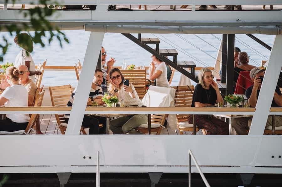 Victoria Falls: Dinner Cruise on the Zambezi River - A four-course dinner served on the river