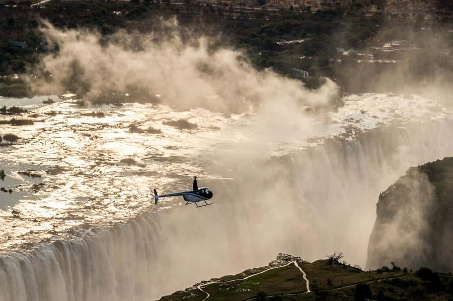 Victoria Falls Helicopter Flights - Batoka Gorge and the Zambezi route