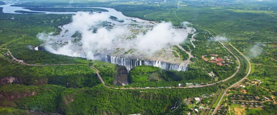 Victoria Falls Scenic Day Tour with Lunch & Helicopter Tour - The helicopter flight adds the missing sense of scale