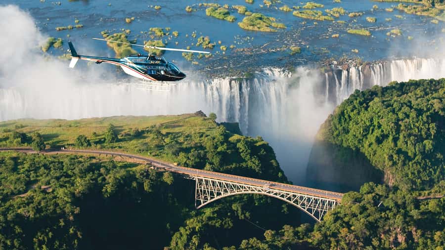 Victoria Falls: Scenic Helicopter Flight Over Victoria Falls - Hotel pickup and the route to the airfield