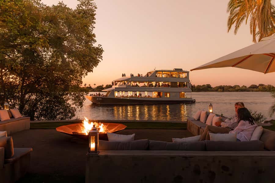 Victoria Falls: Sunset Cruise and Dinner at The Eatery - Setting out from Victoria Falls for the Zambezi