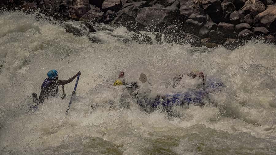 Victoria Falls: Zambezi Half-Day Rafting - Two to three hours on a serious whitewater river