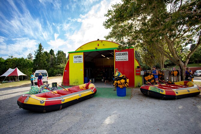White Water Rafting - Kaituna Cascades, The Originals - Tutea Falls is thrilling, but not compulsory