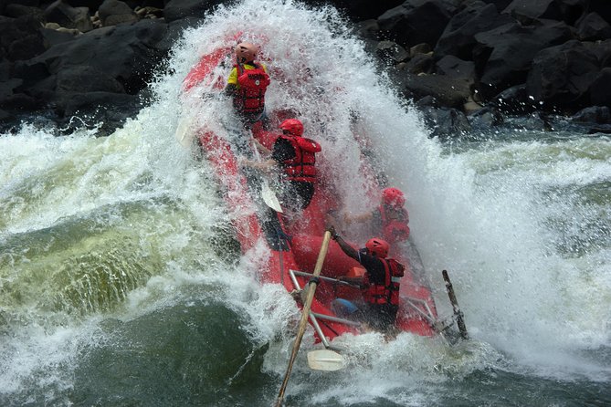 White Water Rafting & Swimming under the Falls - Full day or half day: choosing the right amount of river