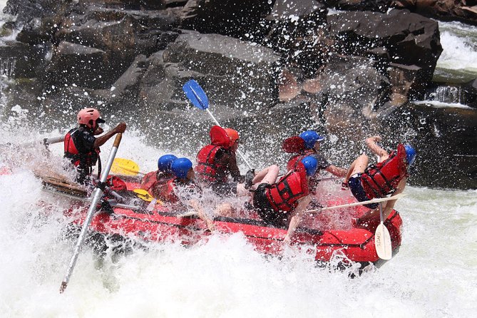 White Water Rafting & Swimming under the Falls - Group size and the feel of the day