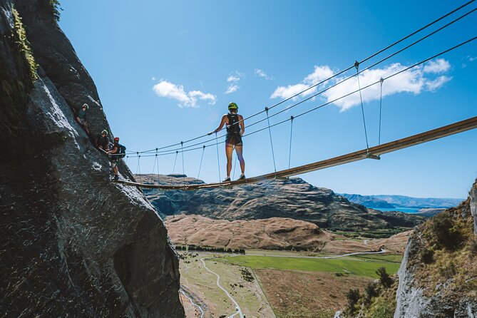 Wildwire Wanaka- Level 2 (4 Hours) - Following the Level 2 route above the falls