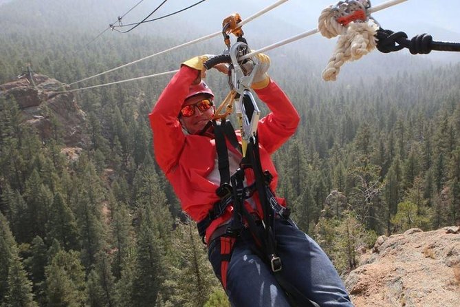 Woods Course Zipline Tour in Seven Falls - Seven Falls Park gives the day a second act