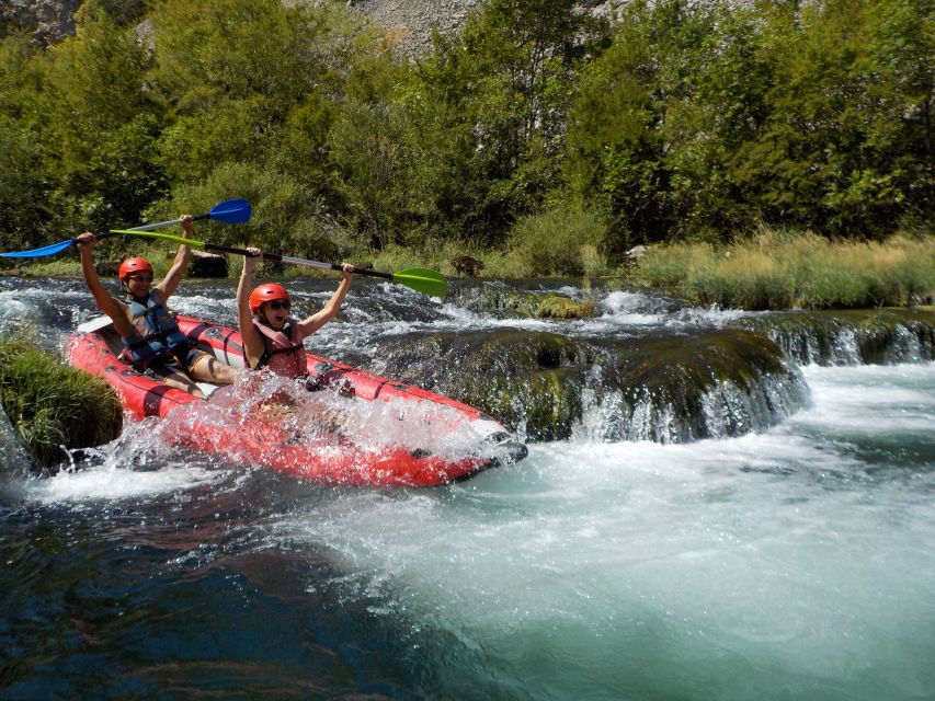 Zadar: River Zrmanja Guided Kayak Safari & Waterfalls - Bypassing Visoki buk on foot