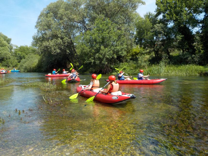 Zadar: River Zrmanja Guided Kayak Safari & Waterfalls - Finishing at Muškovci