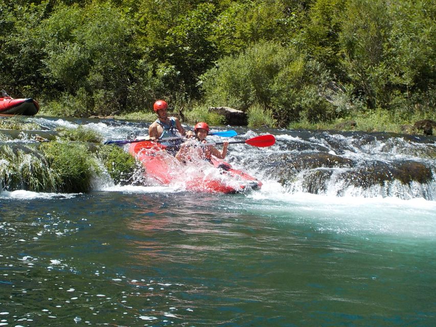 Zadar: River Zrmanja Guided Kayak Safari & Waterfalls - The first 90 minutes toward Krupa